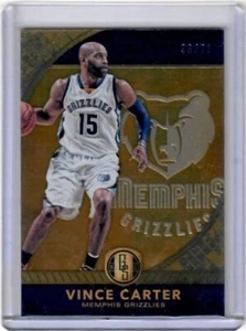 2016-17 Panini Gold Standard Vince Carter Gold Einsatz Karte/79 Memphis Grizzlies - Bild 1 von 2