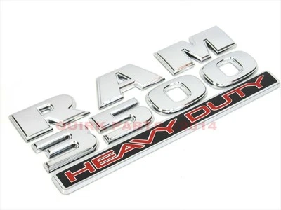 98-16 Dodge Ram 3500 HEAVY DUTY emblema placa de identificación insignia GENUINA MOPAR 68140350AC Foto 1 de 4