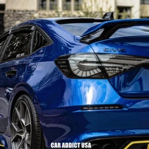 V1 Smoked LED Tail Lights for Honda Civic Sedan 2022-2025 11th Gen Rear Lights - Picture 1 of 12