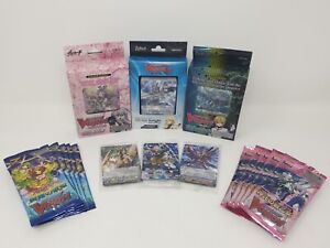 Cardfight!! Vanguard Gift Set Includes 1 Trial Deck 10 Booster Packs & 1 Promo