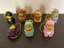 Lotto 7 WINNIE DE POOH Animal Wear portachiavi ⚠️rari e da collezione⚠️