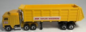Matchbox Convoy Kenworth Taylor Woodrow 1986 Rare Semi Truck & Trailer Die Cast