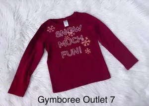 Gymboree Outlet Penguin Chalet Snow Much Fun Top Size 7 - Picture 1 of 1