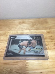 2021 Panini Select Henry Cejudo Grapplers Insert UFC Card #7 1st Year!