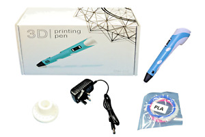 Ultimate 3D Printing pen set: reliable ergonomic comes with Pla filament and Mat