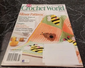 AZ19 CROCHET WORLD MAGAZINE, FEBRUARY 2014 - Picture 1 of 8