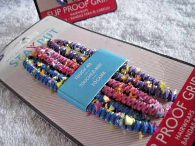 3 Goody Girls Sized Stay Put Grip Hair Wraps Hold Tight Ouchless Head Bands 2006 - Image 1 of 4