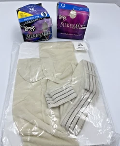 L'eggs Sheer Energy Pantyhose Q Control Top N.O.S. Damage Box and  1 T14-Pearl - Picture 1 of 11