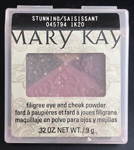 New In Package Mary Kay Filigree Eye & Cheek Color Stunning Full Size Fast Ship