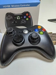 VOYEE REPLACEMENT WIRELESS Game CONTROLLER For XBOX 360 ~ NEW Open Box - Picture 1 of 12