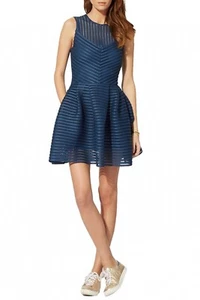 Maje Evening Dress Blue - Size 3 - Picture 1 of 1