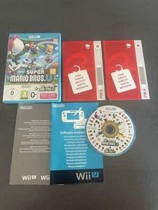 SUPER MARIO BROS.U + NEW SUPER LUIGI.U (Nintendo Wii U 2013) Unbenutzte VIP Rare - Picture 1 of 3