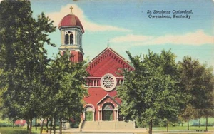 Stephansdom, Owensboro, Kentucky Vintage PC - Bild 1 von 2