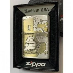 Zippo lighter sailing ship pirate ship three-dimensional finish new from Japan - Picture 1 of 5