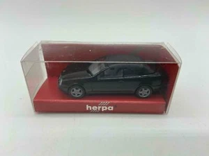 Herpa Maßstab 1:87 HO Mercedes Benz CLK Cabrio Farbe schwarz 032582 Neu in OVP - Bild 1 von 2