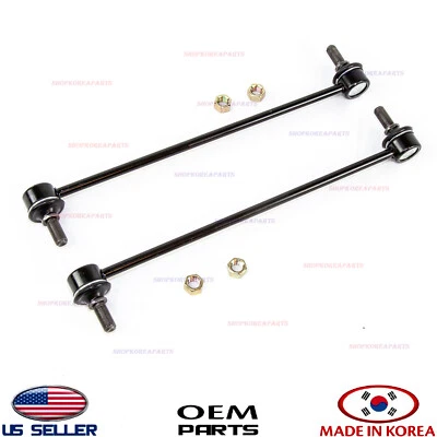 Juego de 2 BARRA DE ENLACE ESTABILIZADORA DELANTERA HYUNDAI Y KIA 2016-2026 *Ver Compatibilidad Foto 1 de 2