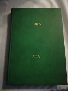 1897 Antique book Aida Opera in Four Acts by G. Verdi G Schirmer's Operas HB - Picture 1 of 12