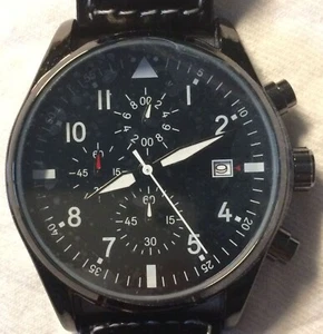 „PAREOR“ Quarz-Herren-Armbanduhr, Chronograph, im Originalkarton, neu - Picture 1 of 9
