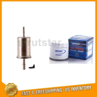 Filtro de aceite de motor Pronto filtro de combustible 2 piezas para Ford Thunderbird 1994-1997 Foto 1 de 4