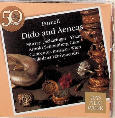Purcell: Dido And Aeneas - Harnoncourt CD (1983/2007) Ann Murray/Scharinger - Image 1 of 2