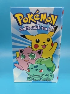 Vintage Pokemon Tri Fold Organizer Rose Art 1999 Nintendo Pikachu Sealed  - Picture 1 of 7