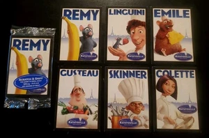 RARE Ratatouille Scratch and Sniff Collector's Movie Cards ~ 1- Pack & 6- Cards - Bild 1 von 6