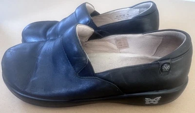 Alegria Shoes Size 42 Keli $189 KEL-601 Black Leather Nurse Clogs US 11 Womens - image 1 of 4