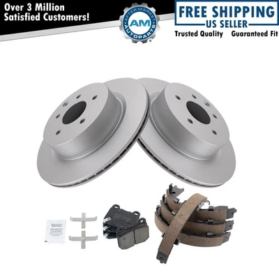 Kit de pastillas de freno trasero y rotor para Nissan 350Z 2006-2009 Foto 1 de 4