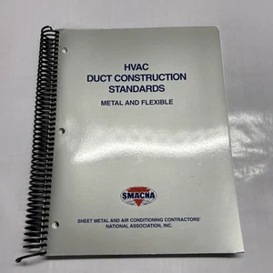 HVAC Duct Construction Standards - Metal & Flexible, 2nd Edition - Picture 1 of 3
