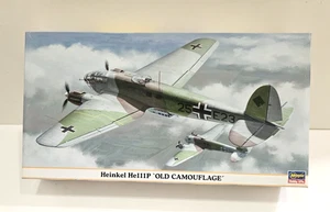 1/72 HASEGAWA HEINKEL HE111P 'VIEJO CAMUFLAJE' #00847 NUEVO KIT MODELO AVIÓN SEGUNDA GUERRA MUNDIAL - Imagen 1 de 2