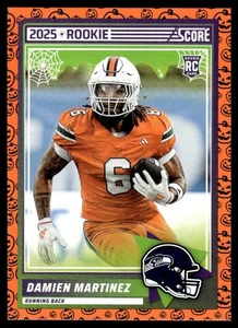 2025 Score or Treat Rookies Damien Martinez #46 RC Seattle Seahawks - Picture 1 of 2