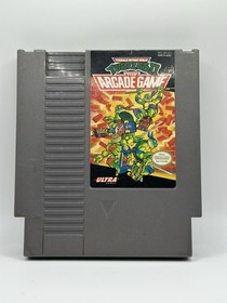 Teenage Mutant Ninja Turtles II The Arcade Game Nintendo NES - 1990