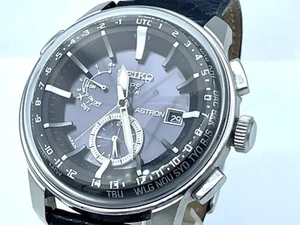 SEIKO ASTRON GPS Radio Wave Solar Men's Watch Excellent condition 7X52-0AK0 - Imagen 1 de 24