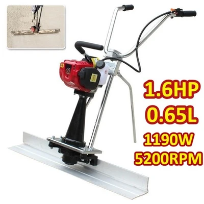 0.65L 4 Stroke Gas Concrete Vibrating Machine Power Screed with 1m Blade Board - Image 1 of 4