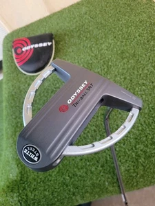 Rare *NEW* RH Odyssey White Steel Tri-Ball SRT 35" Putter *VALERO TEXAS OPEN* - Picture 1 of 18