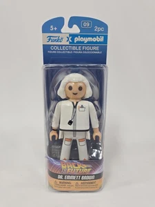 Figura grande 6" Funko Playmobil Regreso al Futuro Doc Emmett Brown 2016 - Imagen 1 de 5