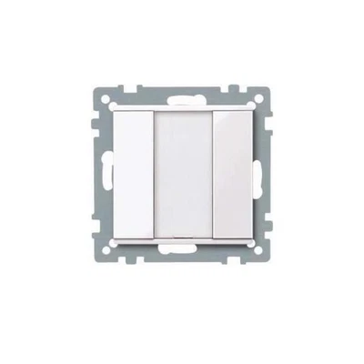 Merten Taster 1f. plus aws/gl 617125 Bussystem-Tastsensoren Taster - Bild 1 von 4