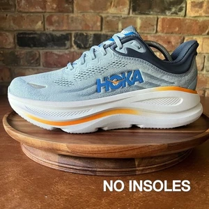 Hoka W Bondi 9 Men’s Size 9.5 2E Max Cushion Blue Road Running Sneaker Shoes - Picture 1 of 24