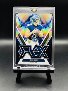 2024 Panini Phoenix NFL WILL LEVIS No. F-WLS FLEX SSP CASE HIT INSERT! TITANS! - Picture 1 of 2
