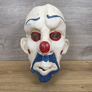 Batman The Dark Knight Joker Clown Bank Robber Adult Halloween Mask Rubles 2008 - Picture 1 of 17