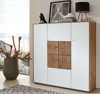 Hartmann CAYA  Massivholzmöbel Novum Highboard massiv kerneiche Buffetschrank - Bild 1 von 2