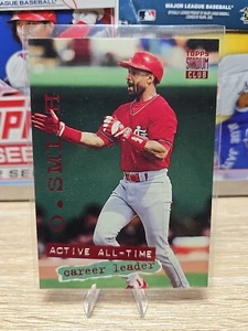 1994 Topps Stadium Club Ozzie Smith Active All Time Carreer Leader #541 - Picture 1 of 2