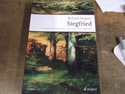 Siegfried by Richard Wagner-VOCAL SCORE BASED ON THE COMPLETE EDITION-NEW - Image 1 of 2