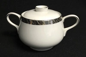 Rosenthal - Gloriette Platin - Zuckerdose - Bild 1 von 3