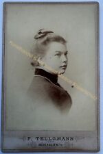 orig. KAB Kabinett Foto Fotografie Bild alt Frau Dame Mode um 1880 Mühlhausen Th