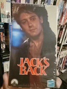 Jack's Back 1988 VHS Rare Hard To Find Original Release Version - Picture 1 of 2