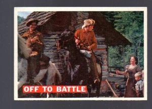 Davy Crockett - Card # 3 - TOPPS (1956) - Dorso arancione - Grigio centrale - Foto 1 di 2