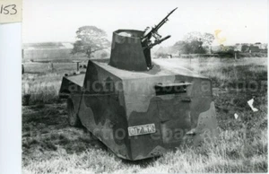 BIBERETTE PANZER - ORIGINAL WW2 FOTO - Bild 1 von 2