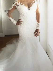 Demetrios Wedding Dress - Picture 1 of 11