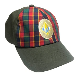 WEBELOS's Olive Boy Scouts Adjustable Uniform Cap, Hook & Loop, BSA Size SM/MD - Picture 1 of 14